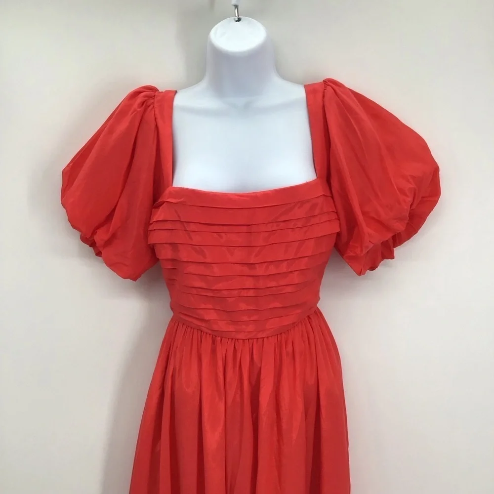 Abercrombie & Fitch Emerson Drama Bow-Back Maxi Dress NWT Party Size MP